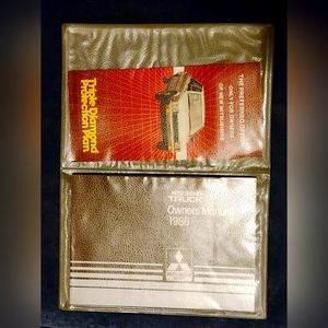 1986 Mitsubishi truck owners manual. Case included. Original owner